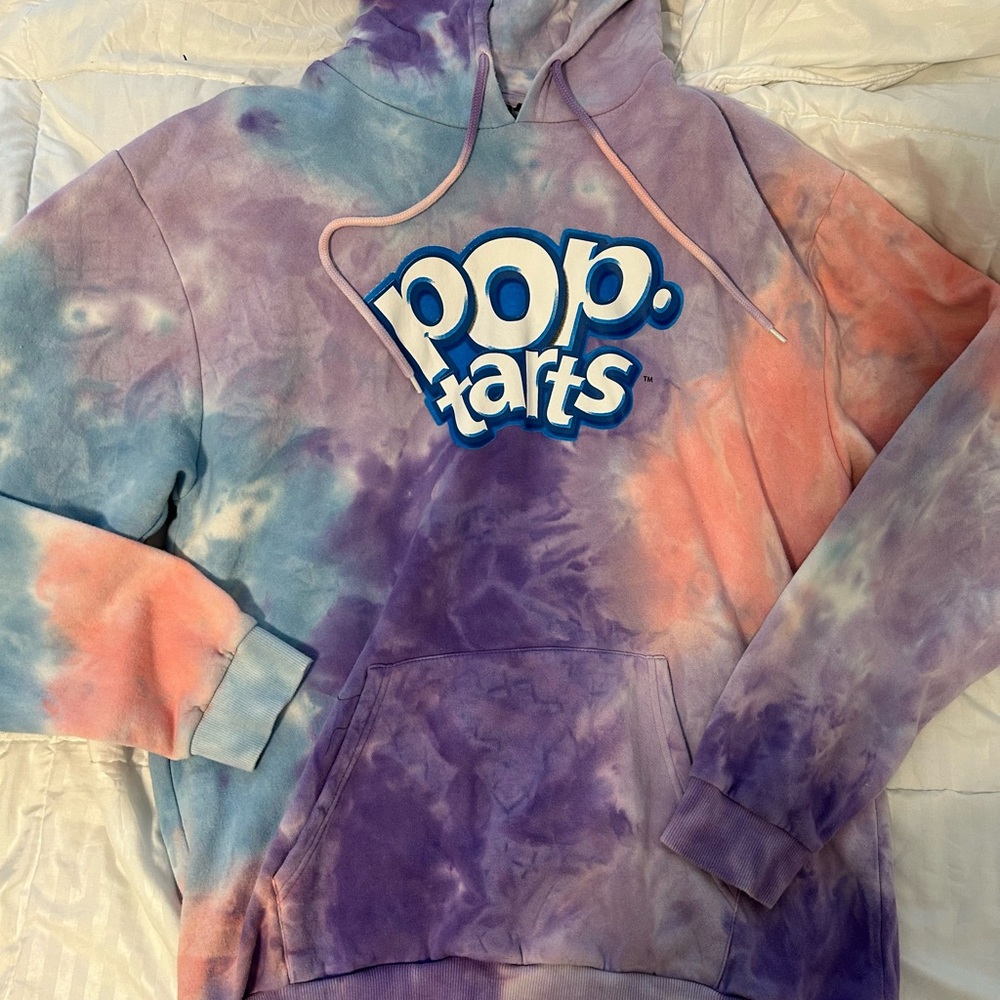 Kelloggs poptart tie dye hoodie